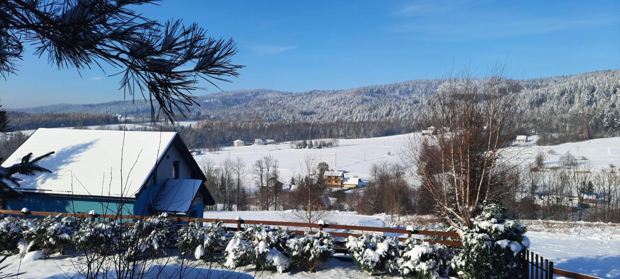 Niebieski W Beskidzie Malym Ferienhaus Slemien