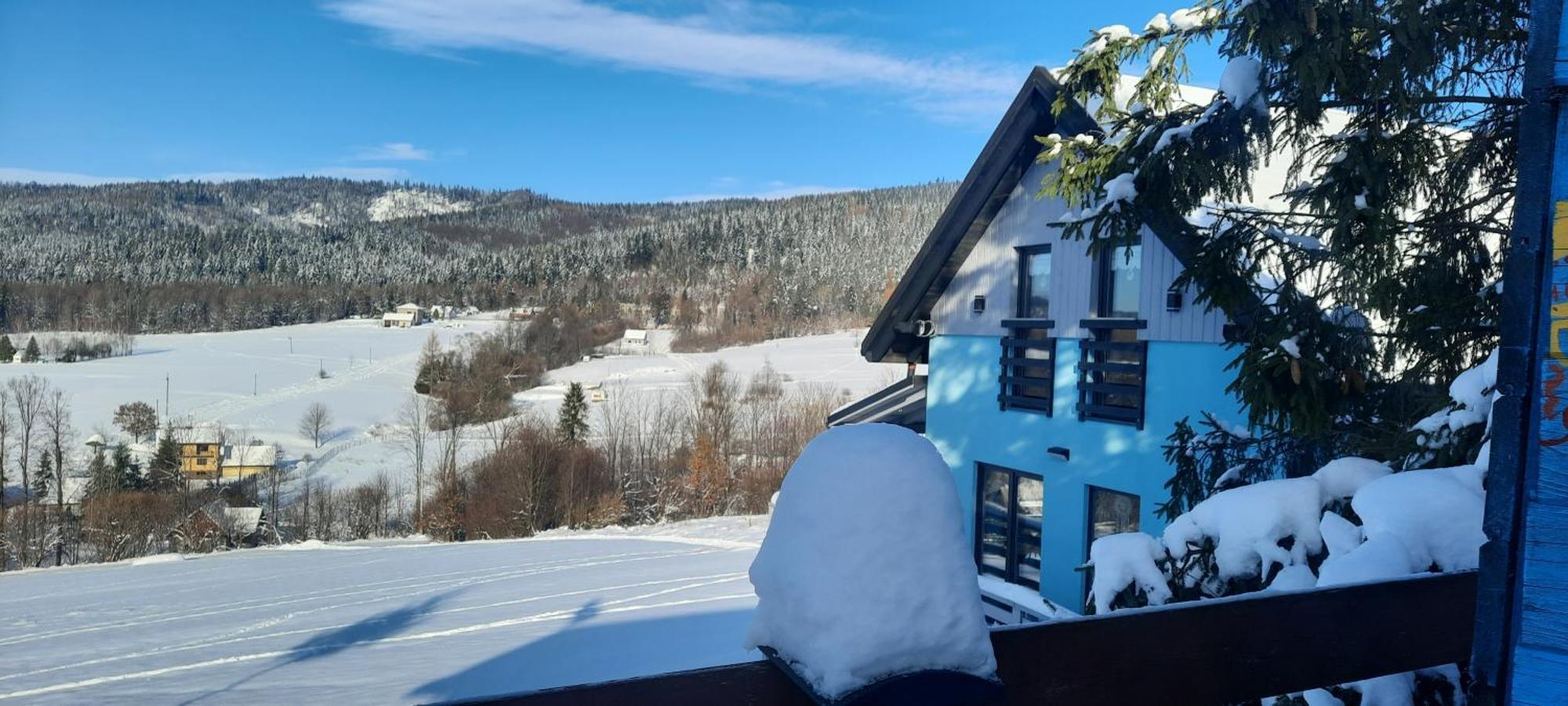 Ferienhaus Niebieski W Beskidzie Malym Slemien